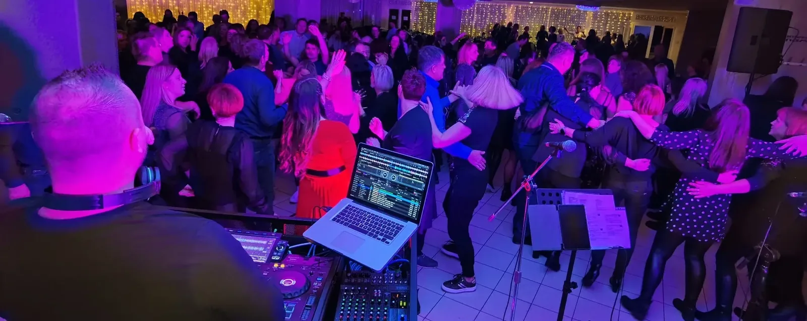 Plesišče in svetlobni efekti