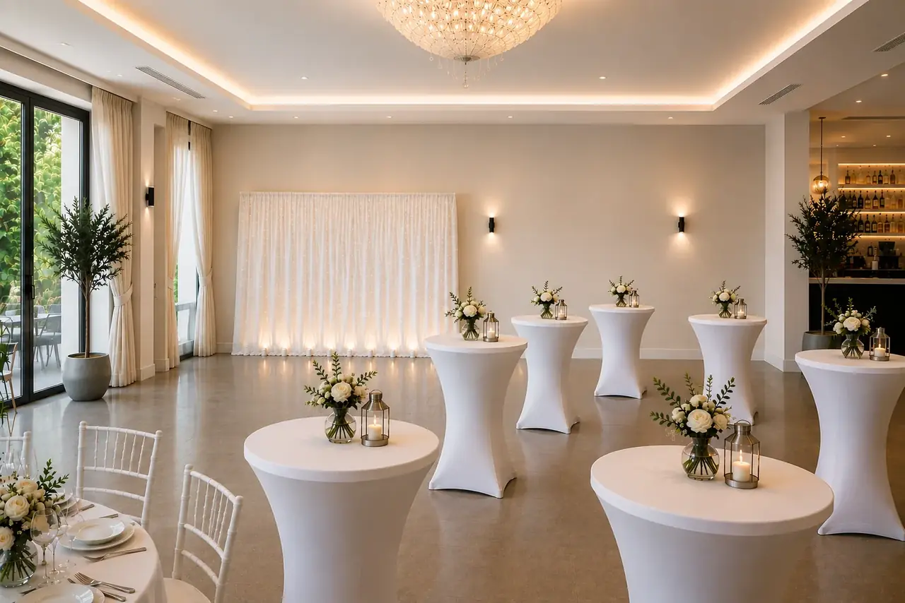 MOMENTO ozadje Kvadratno – Bela eleganca