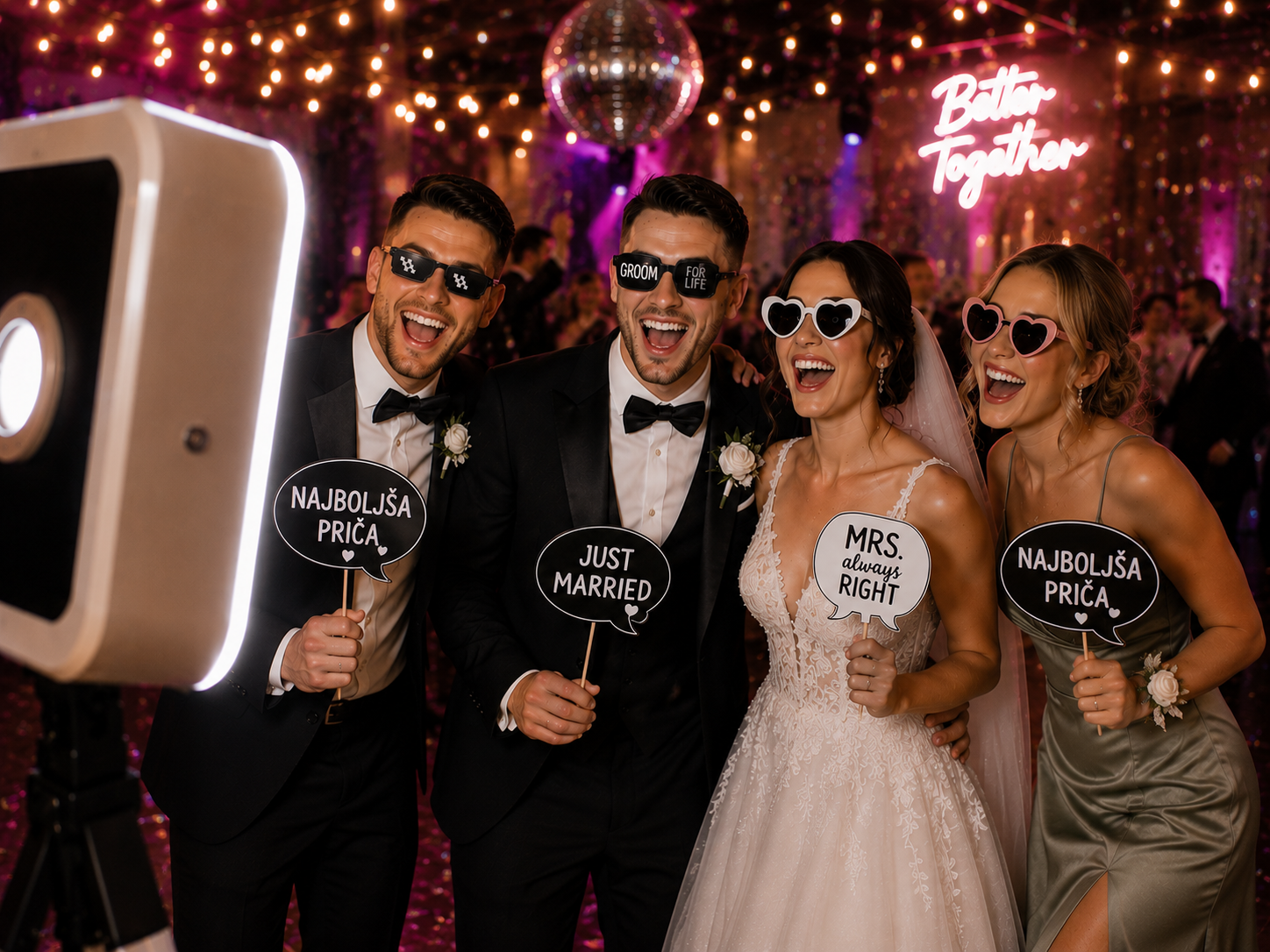 MOMENTO photobooth poročna izkušnja